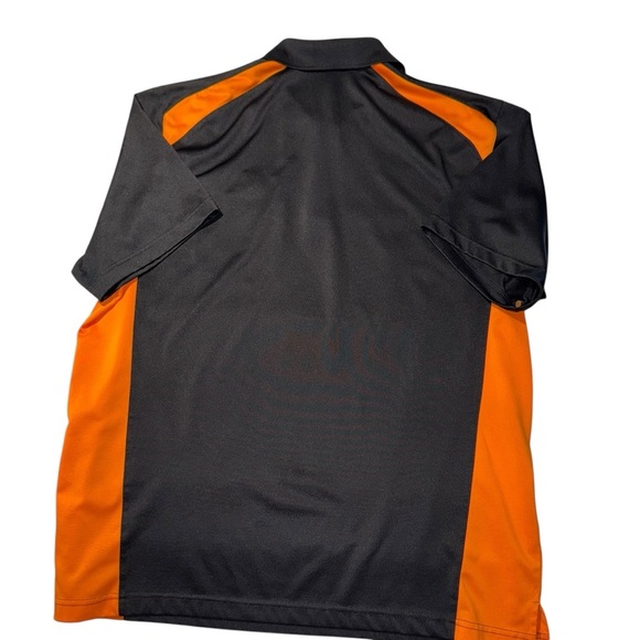 Kubota Polo Shirt Men’s SZ XL Orange/Black Snag Proof Moisture Wicking Tag Free - Picture 3 of 3